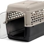 Petmate Vari Dog Kennel, 32in, Taupe and Black