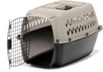 Petmate Vari Dog Kennel, Carrier, 10 to 20lbs, 24in, Taupe and Black