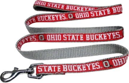 Pets First College Ohio State Buckeyes Pet Leash, Large