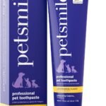 Petsmile VOHC Accepted Pet Toothpaste, London Broil 4.2 Oz, Cats + Dogs