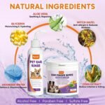 Pjordo Pet Ear Cleaner for Dog & Cat, Natural Formula - Aloe & Witch Hazel - Image 2