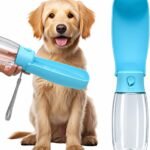 Portable Dog Water Bottle 19oz Blue