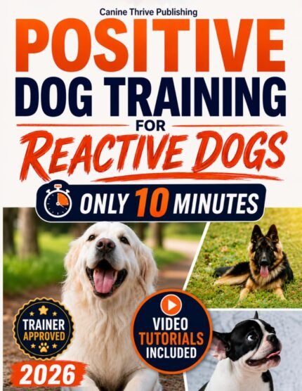 Positive Dog Training for Reactive Dogs: A Practical, Easy-to-Follow Guide to Understand Your Dog’s Behavior, Gain Control, and Turn Daily Walks Into Peaceful Moments Even If You’ve Struggled Before