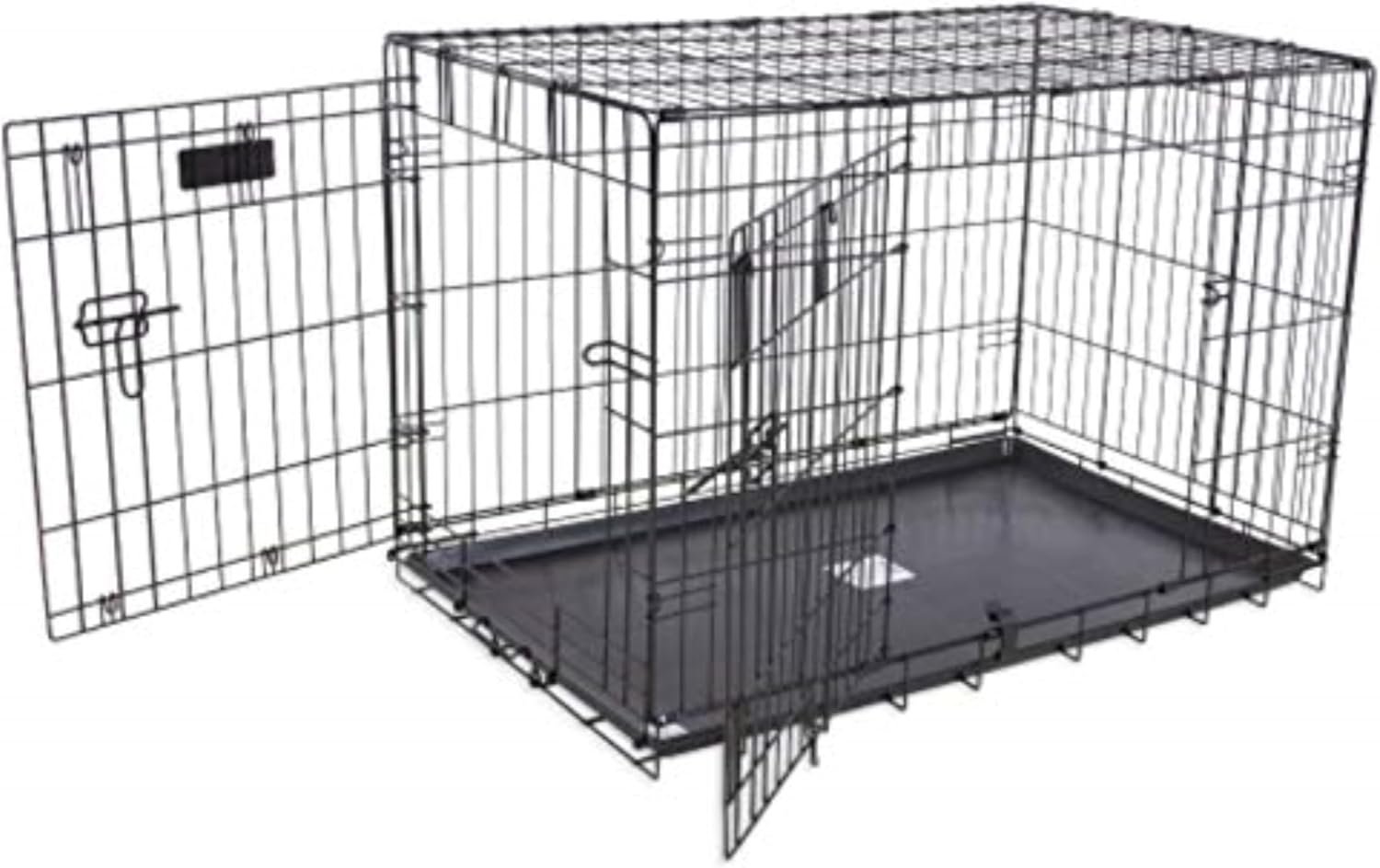 Precision Pet Products Two Door Provalue Wire Dog Crate, 42in Precision Pet Products Two Door Provalue Wire Dog Crate, 42in