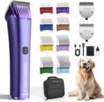 Professional Dog Grooming Clipper with 5-in-1 Replacement Blade
