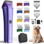Professional Dog Grooming Clipper with 5-in-1 Replacement Blade