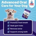 Pup Labs ProDenta, All-Natural Dog Dental Powder for Teeth Cleaning, Dental Powder for Dogs Teeth with Breath Freshener. Easy to use for Tartar Removal and Leaky Gums. Made in USA, 30 Servings - Image 2
