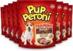 Pup-Peroni Dog Training Treats Made With Real Beef, 8 Bags (5.6 Oz. Each)