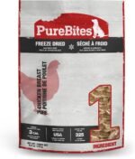 PureBites Chicken Single Ingredient Freeze Dried Dog Treats, 8.6 oz