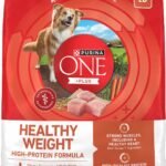 Purina ONE Plus Healthy Weight Dry Dog Food, Real Turkey, 16.5 lb Bag