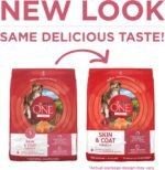 Purina ONE Plus Skin & Coat, Sensitive Stomach Dry Dog Food, 8 lb Bag - Image 2