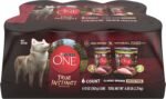 Purina ONE True Instinct Grain Free Wet Dog Food Variety Pack, (6) 13 oz