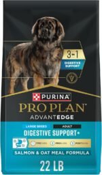 Purina Pro Plan AdvantEDGE Digestive Support Plus Dry Dog Food, 22 lb Bag