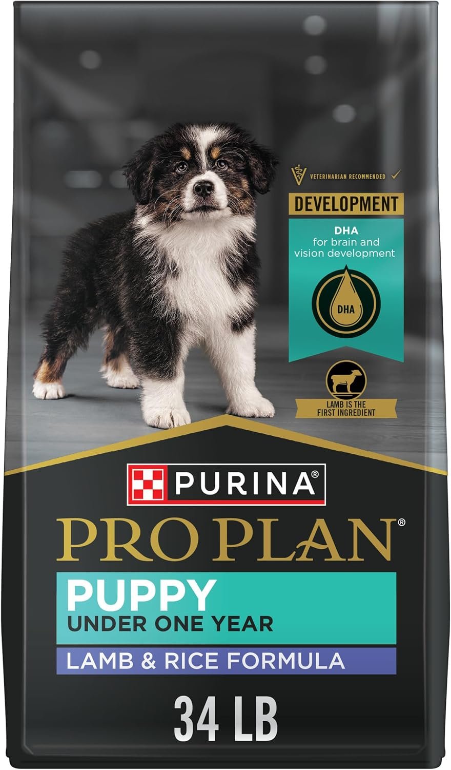 Purina Pro Plan High Protein Puppy Food, Lamb & Rice, 34 lb Bag Purina Pro Plan High Protein Puppy Food, Lamb & Rice, 34 lb Bag
