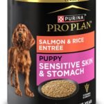 Purina Pro Plan Sensitive Skin and Stomach Wet Puppy Food, (12) 13 oz Cans