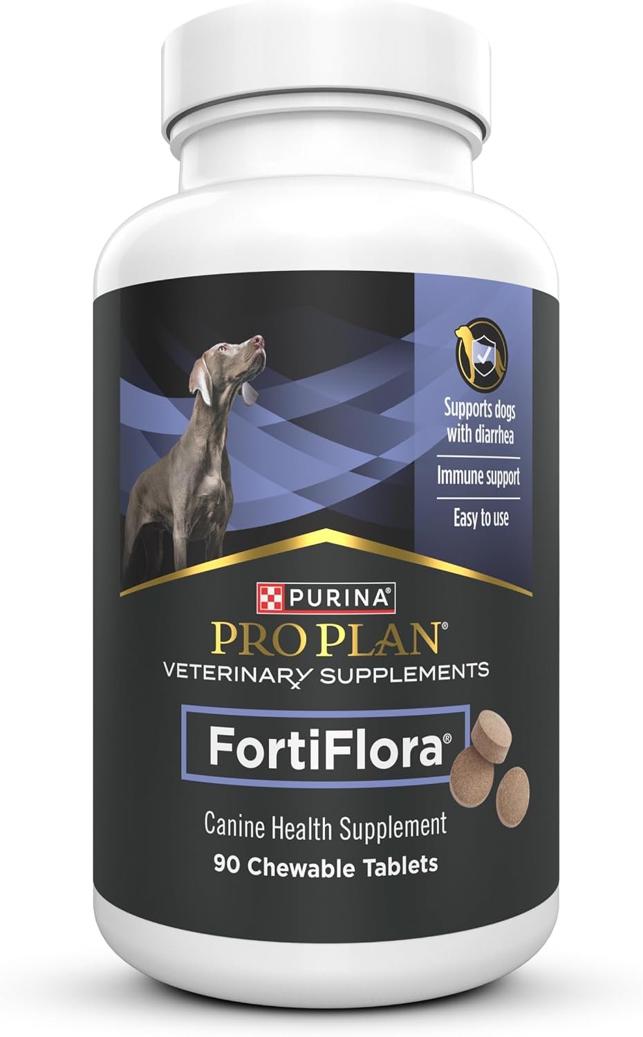 Purina Pro Plan Vet Supplements FortiFlora Dog Probiotic Tablets, 90 ct Purina Pro Plan Vet Supplements FortiFlora Dog Probiotic Tablets, 90 ct