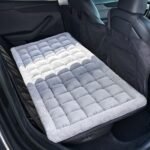 REEVAA Dog Bed Mat for Car Back Seat Grey, 54x24x2 inch