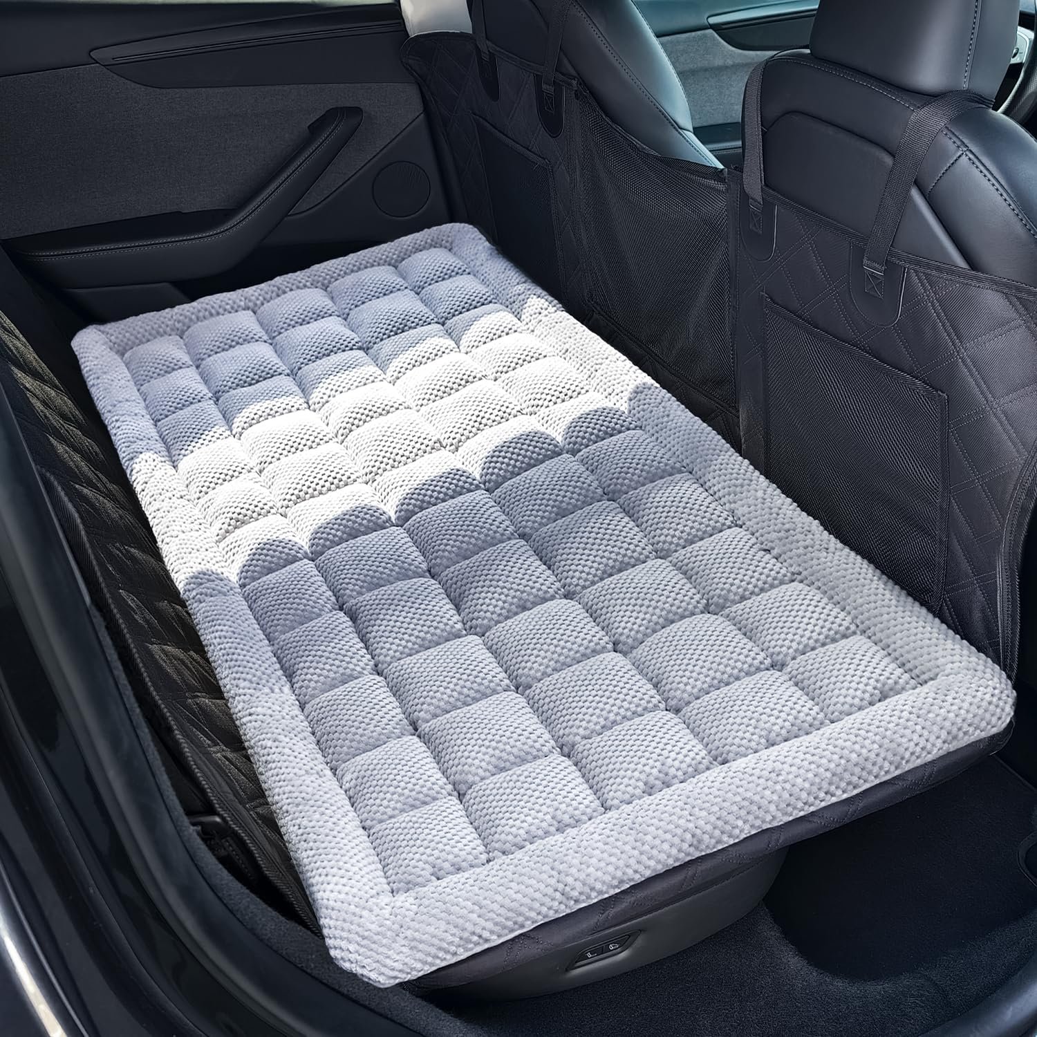REEVAA Dog Bed Mat for Car Back Seat Grey, 54x24x2 inch REEVAA Dog Bed Mat for Car Back Seat Grey, 54x24x2 inch