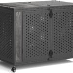 REXWELTEN 42″ Heavy Duty Dog Crate Furniture for High Anxiety Dogs