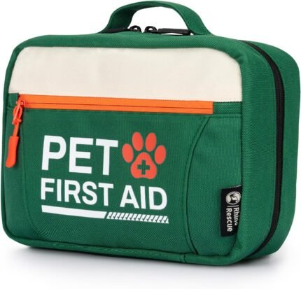 RHINO RESCUE Dog First Aid Kit, Pet Emergency Kit for Daily & Wound Care