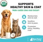 Raw Paws Virgin Organic Coconut Oil for Dogs & Cats (4-oz) - Skin & Coat - Image 2