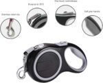 Retractable Dog Leash, EC.TEAK 26 Foot Dog Walking Leash for Medium Large Dogs up to 110lbs, One Button Break & Lock, Heavy Duty No Tangle. Large - Image 2