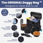 Rubyloo Original Doggy Bag™ Dog Travel Bag for Supplies with Travel Bowls - Image 2