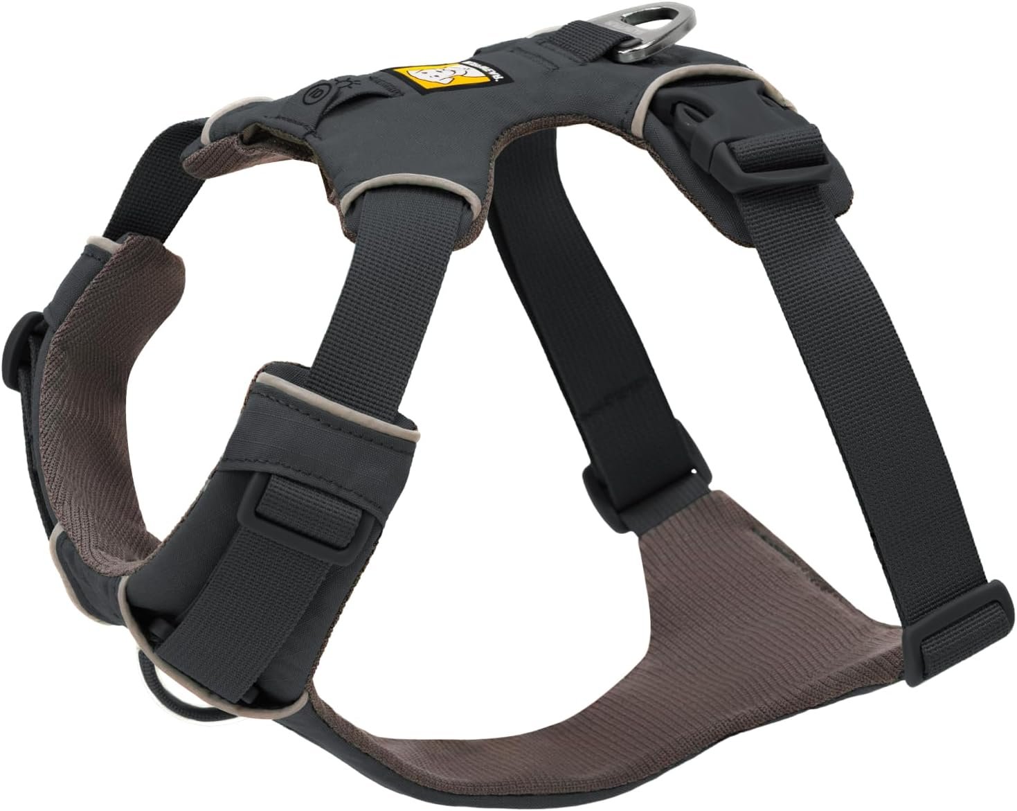 Ruffwear, Front Range Dog Chest Harness, Basalt Gray, Medium Ruffwear, Front Range Dog Chest Harness, Basalt Gray, Medium
