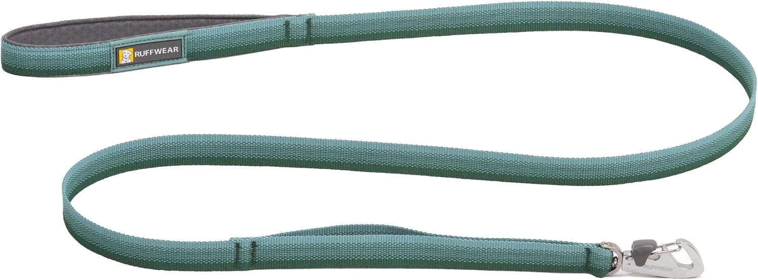 Ruffwear, Front Range Dog Leash, 5 ft Lead, River Rock Green Ruffwear, Front Range Dog Leash, 5 ft Lead, River Rock Green