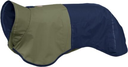 Ruffwear, Sun Shower Dog Raincoat, Midnight Blue, Medium