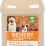 SENTRY Oatmeal Flea and Tick Shampoo for Dogs, Rid Your Dog of Fleas, Ticks, and Other Pests, Hawaii Ginger Scent, 63.5 oz