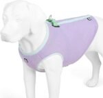 SGODA Dog Cooling Vest Harness Cooler Jacket Purple Medium