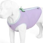 SGODA Dog Cooling Vest Harness Cooler Jacket Purple Medium