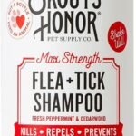 SKOUT’S HONOR Natural Flea and Tick Shampoo for Dogs, 16 oz