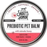 SKOUT’S HONOR Prebiotic Pet Balm for Dogs and Cats, 2 oz