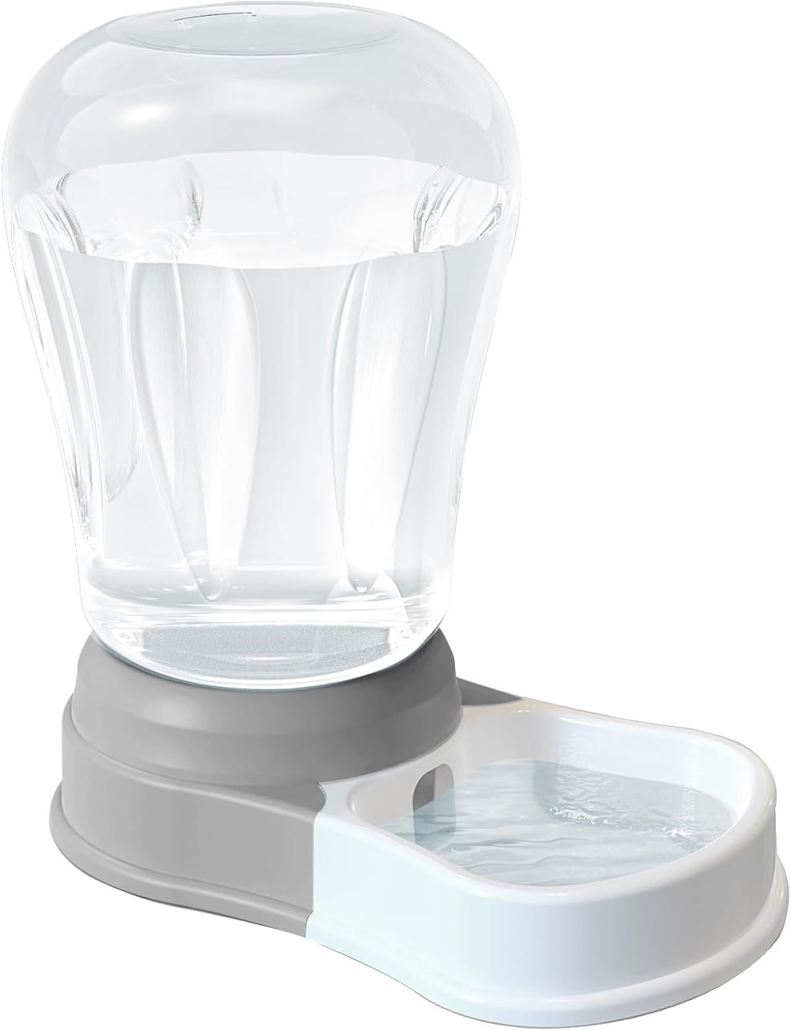 STALTWO 1.6 Gallon Automatic Gravity Dog Water Dispenser, BPA-Free, Grey STALTWO 1.6 Gallon Automatic Gravity Dog Water Dispenser, BPA-Free, Grey