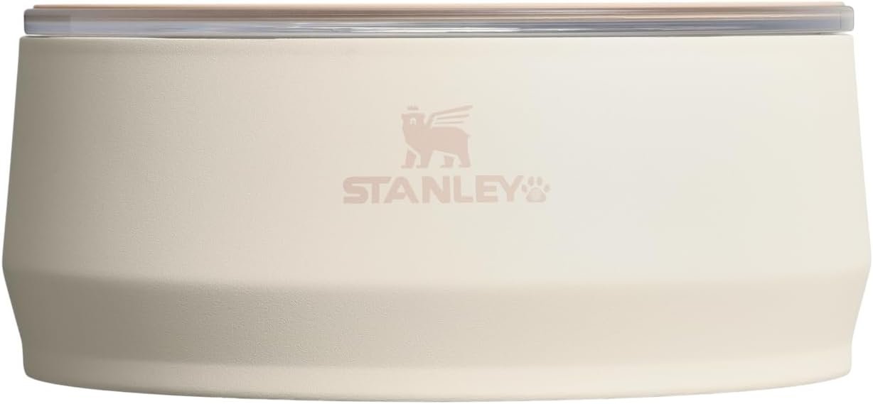STANLEY Pet Bowl with Lid, 24 oz (3 Cups), Cream STANLEY Pet Bowl with Lid, 24 oz (3 Cups), Cream