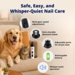 Silent Groom Pro Pet Nail Grinder | Whisper Quiet Dog Nail Grinder - Image 2