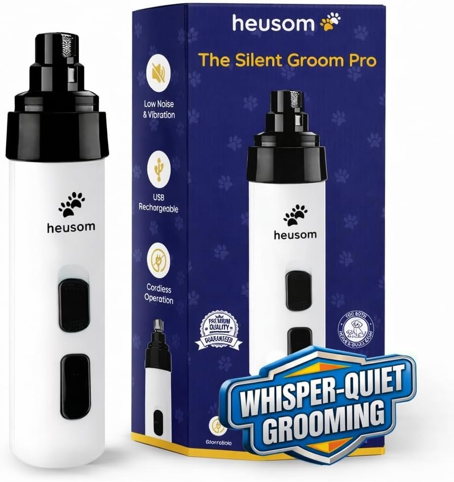 Silent Groom Pro Pet Nail Grinder | Whisper Quiet Dog Nail Grinder Silent Groom Pro Pet Nail Grinder | Whisper Quiet Dog Nail Grinder
