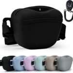 Silicone Dog Treat Pouch with Training Clicker