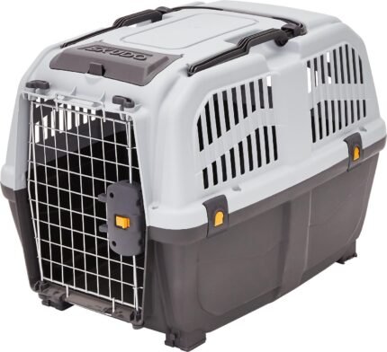 Skudo by MidWest 32-Inch Travel Carrier, Gray, Fits Pets up to 40 lbs
