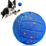 Smart Interactive Dog Toy to Keep Them Busy, Automatic Moving, E-TPU Material, 3 Interactive Modes, IPX7 Waterproof, USB Rechargeable, Active Rolling Ball for Puppy, Medium and Large Dogs (Blue)