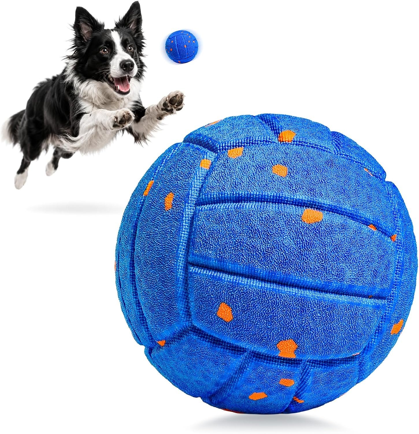 Smart Interactive Dog Toy to Keep Them Busy, Automatic Moving, E-TPU Material, 3 Interactive Modes, IPX7 Waterproof, USB Rechargeable, Active Rolling Ball for Puppy, Medium and Large Dogs (Blue) Smart Interactive Dog Toy to Keep Them Busy, Automatic Moving, E-TPU Material, 3 Interactive Modes, IPX7 Waterproof, USB Rechargeable, Active Rolling Ball for Puppy, Medium and Large Dogs (Blue)
