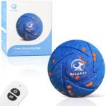 Smart Interactive Dog Toys Ball – Auto Bouncing & Rolling Ball, E-TPU Material Chew-Resistant, 3 Interactive Modes, IPX7 Waterproof, Smart Chase Pet Toy Ball for Medium and Large Dogs, Blue