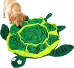 Snuffle Mat for Dogs - Interactive Puzzle Feeding Game for Stress Relief & Foraging Skills | Dog Toys to Keep Them Busy | Small/Medium/Large Dogs Turtle Design