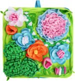 Snuffle Mat for Dogs, Slow Feeder Interactive Puzzle Dog Food Mat