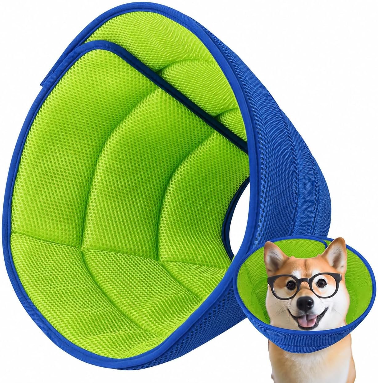 Soft Dog Cone Collar to Stop Licking After Surgery, Comfy Dog Cone Alternative for Large Medium Small Dogs/Cats, Adjustable Washable E-Collar for Spay Neuter Recovery and Neck Protection Soft Dog Cone Collar to Stop Licking After Surgery, Comfy Dog Cone Alternative for Large Medium Small Dogs/Cats, Adjustable Washable E-Collar for Spay Neuter Recovery and Neck Protection