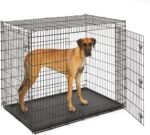 Solutions by Midwest 54-Inch Double Door Crate, Giant Breed Dogs, 100+ lbs