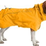 Spark Paws Dog Raincoat – Waterproof Rain Jacket w/Hood, Full Coverage