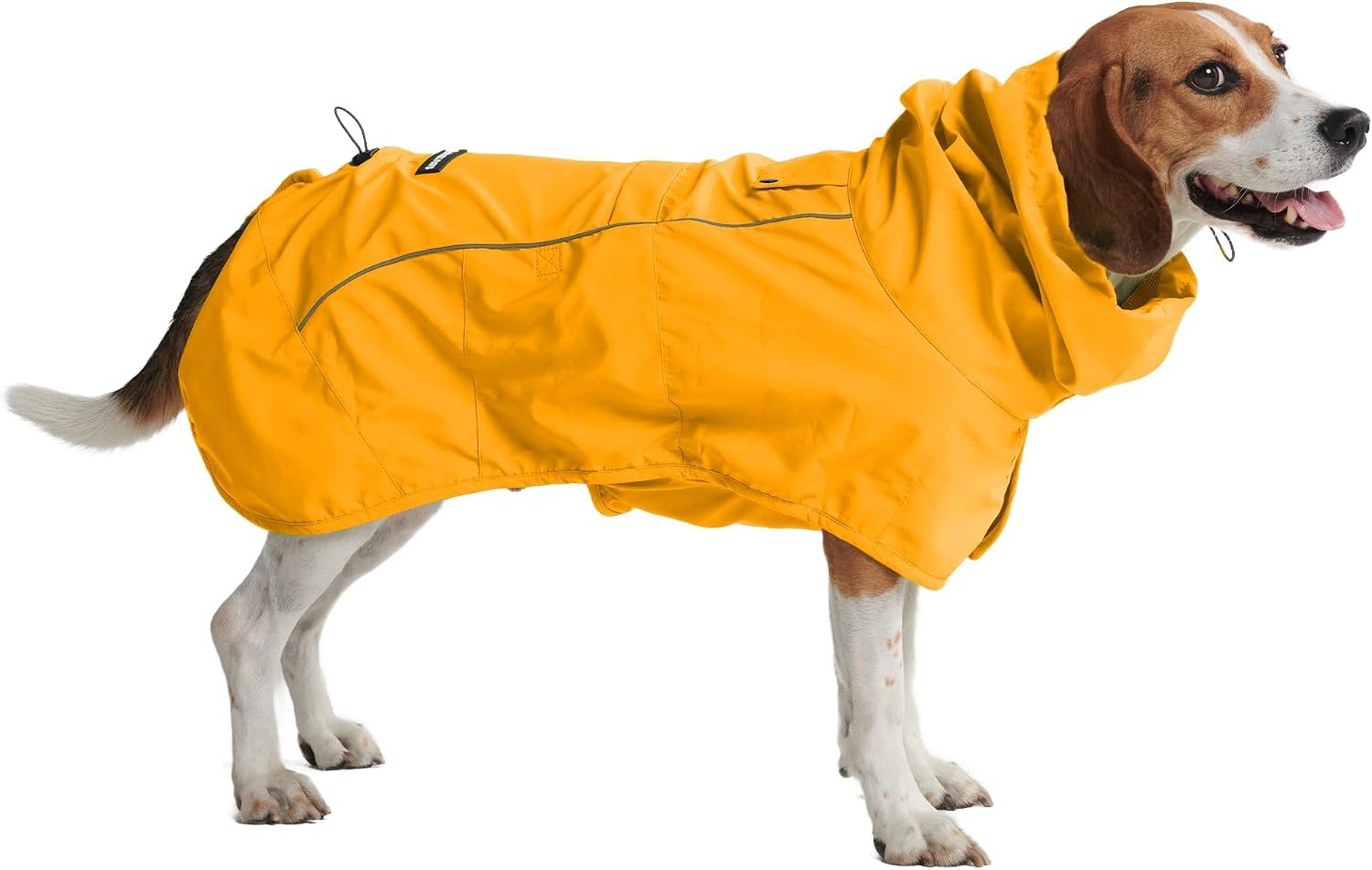 Spark Paws Dog Raincoat – Waterproof Rain Jacket w/Hood, Full Coverage Spark Paws Dog Raincoat – Waterproof Rain Jacket w/Hood, Full Coverage